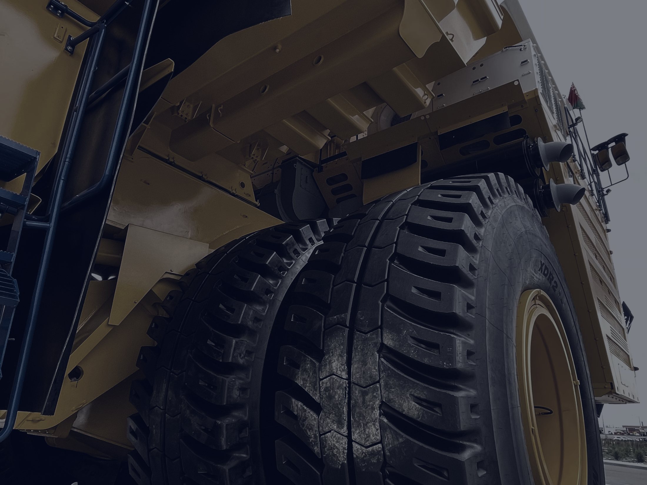 Haul truck tyre