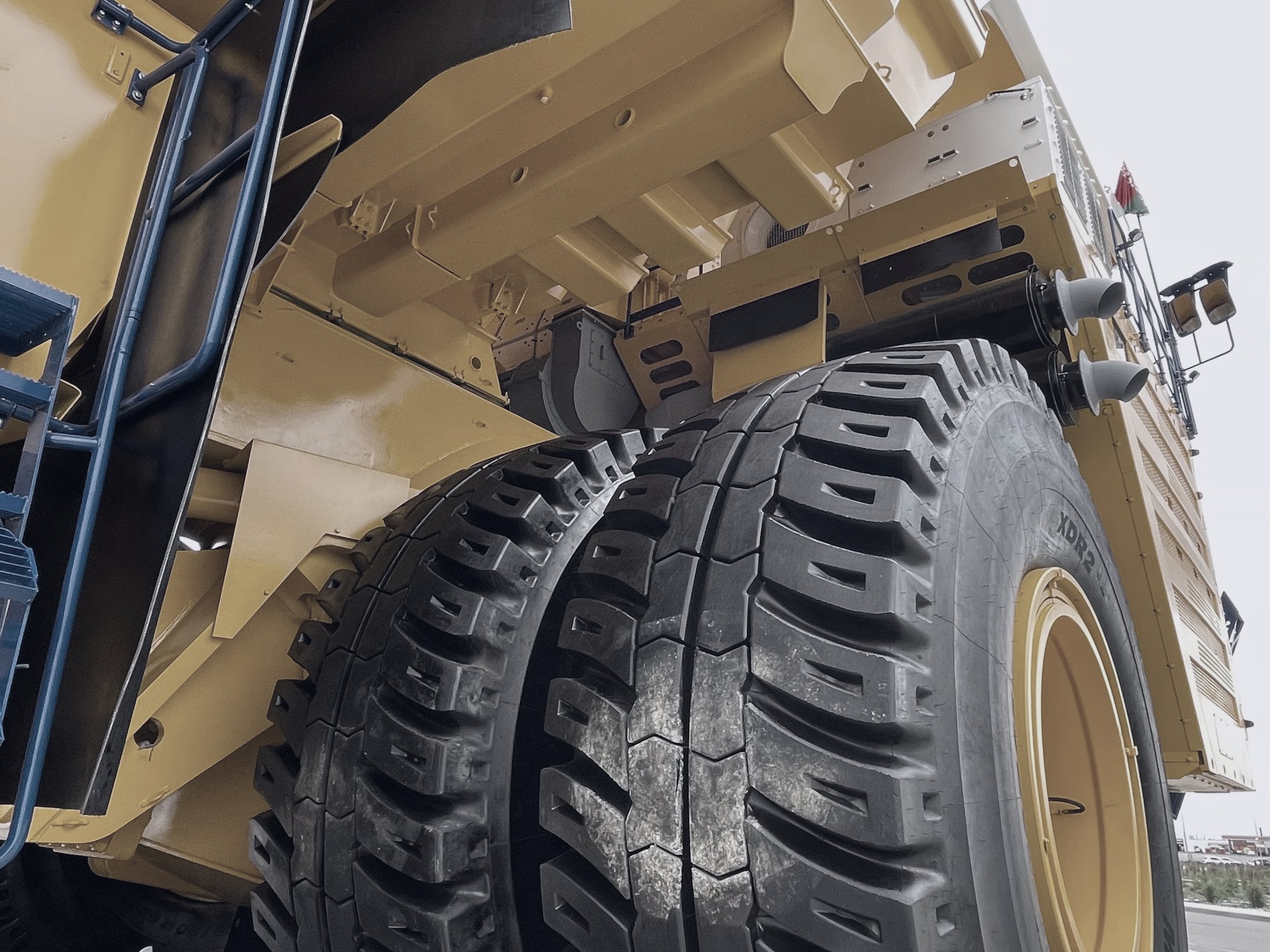Haul truck tyre